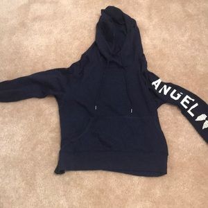 Navy Victoria’s Secret Angel pullover hoodie